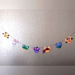 Mickey & Minnie Halloween Banner